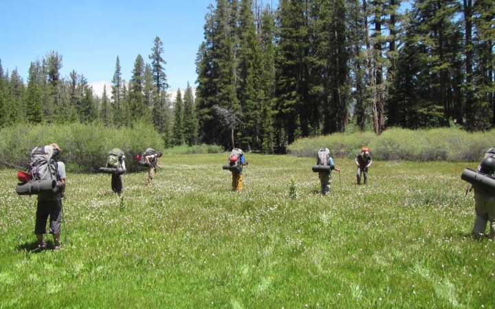 backpacking course for boys in california 